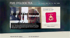 Desktop Screenshot of fiveoclocktea.com